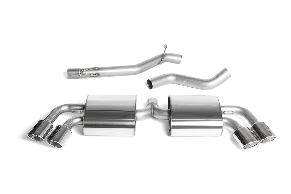 Milltek Non-Res Cat Back Exhaust for Audi TTS 8J Quattro (08-14)