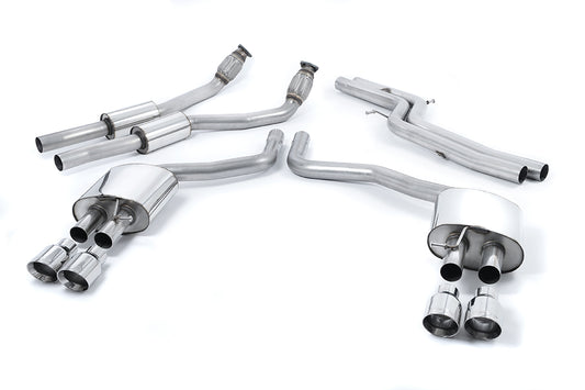 Milltek Non-Res Cat Back Exhaust for Audi S7 (12-18)