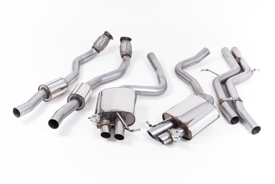 Milltek Non-Res Cat Back Exhaust for Audi RS5 B8 Coupe (10-15)