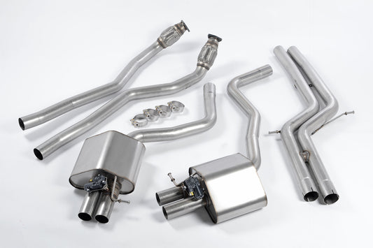 Milltek Non-Res Cat Back Exhaust for Audi RS6 C7 (13-18)