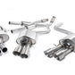 Milltek Non-Res Cat Back Exhaust Titanium Tips for Audi S8 D4 (13-18)