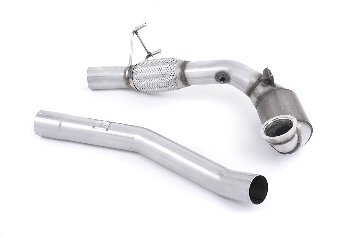 Milltek Large Bore Exhaust Downpipe & Sports Cat for Audi S1 8X Quattro (14-18)