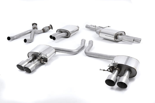 Milltek Cat Back Quad Exhaust Titanium for Audi SQ5 3.0 TFSI (13-16)