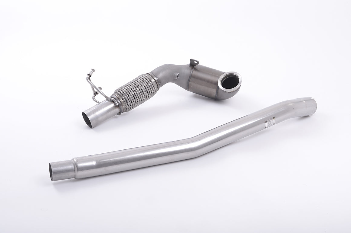 Milltek Cast Exhaust Downpipe & Sports Cat for Audi TTS Mk3 8S (15-22) OE Fit