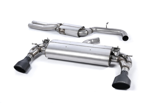 Milltek Resonated Cat Back Exhaust Black Tips for Audi RS3 8V PFL (15-17)