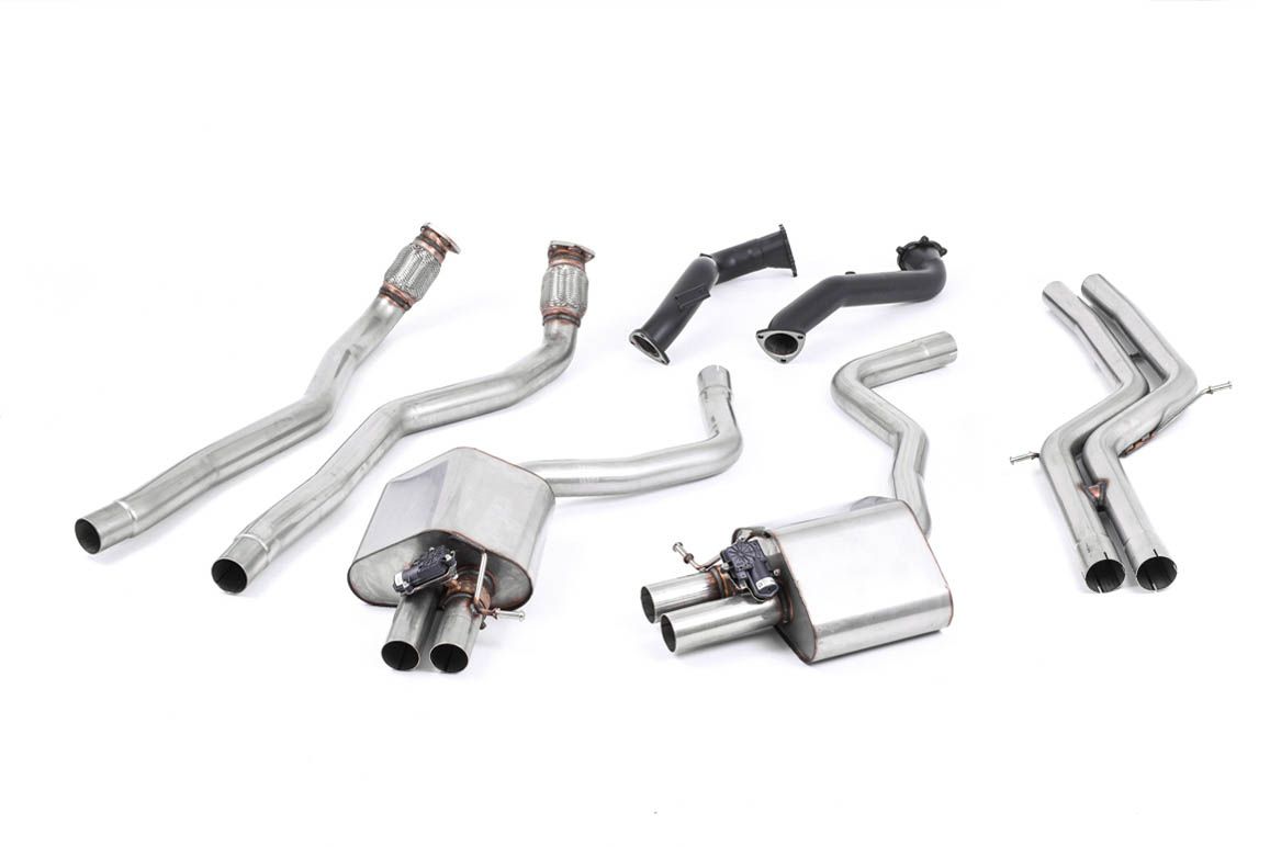 Milltek Non-Res Full Exhaust System for Audi RS6 C7 (13-18)