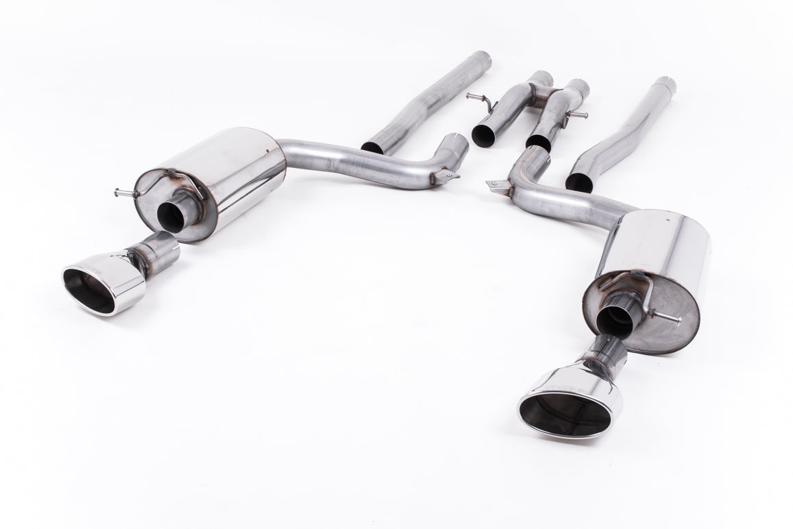 Milltek Non-Res Cat Back Exhaust for Audi RS6 C6 Quattro (08-10)