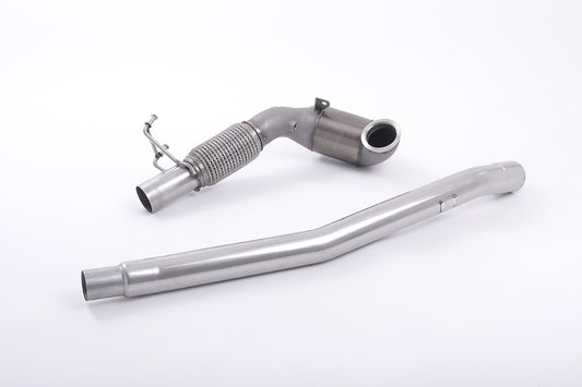 Milltek Cast Exhaust Downpipe & Race Cat for Audi TTS Mk3 8S OE (15-22)