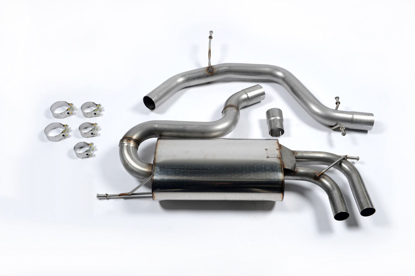 Milltek Non-Res Cat Back Exhaust for Audi A3 8P 2.0 TFSI 2WD Sportback (03-12)