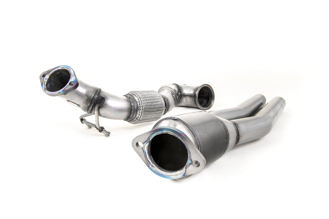 Milltek Exhaust Downpipe & Sports Cat for Audi TT RS 8S (16-18)
