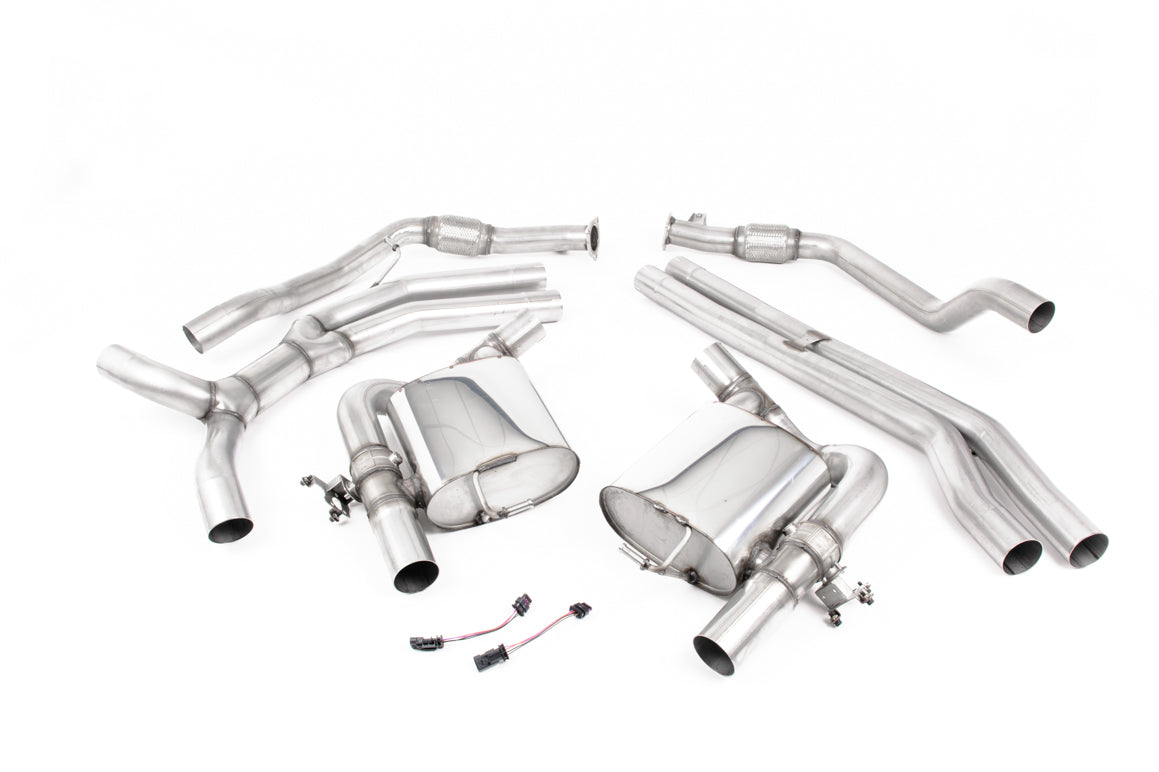 Milltek Non-Res Cat Back Exhaust for Audi RS4 B9 (19-22)