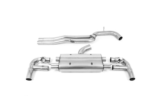 Milltek Non-Res Cat Back 3.15" Exhaust for Audi RS3 8V Sportback (17-21)