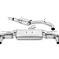 Milltek Resonated OPF Back Exhaust Polished Tips for Audi S3 8Y