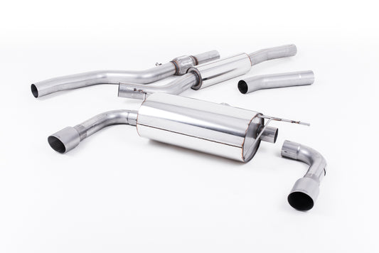 Milltek Resonated Cat Back Exhaust Titanium for BMW 428i F32 Auto (435i Valance)