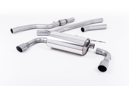 Milltek Non-Res Cat Back Exhaust Titanium for BMW 428i F32 Auto (435i Valance)