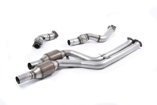 Milltek Large Bore Exhaust Downpipes & Sports Cats for BMW M3 F80 (14-18)