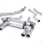 Milltek Cat Back Exhaust Polished Tips for BMW M2 Coupe F87 (16-18)