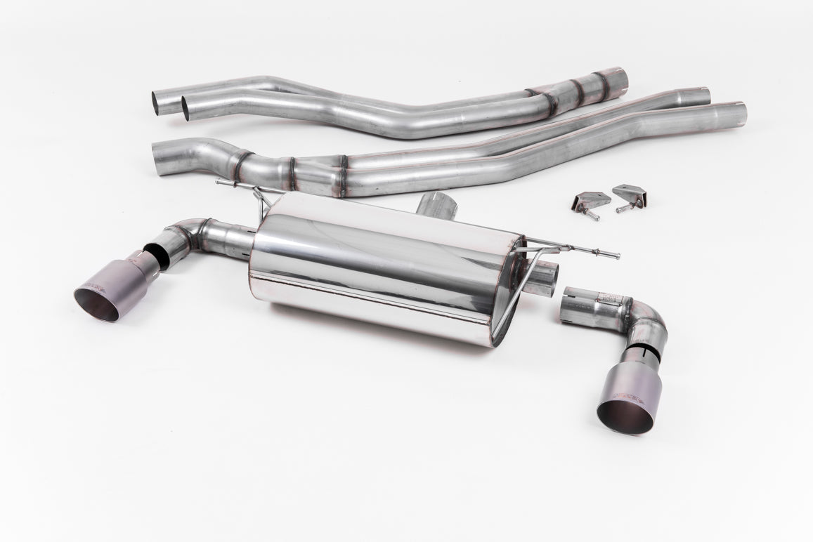 Milltek Resonated Cat Back Exhaust Titanium for BMW M140i F20/F21 LCI (15-18)