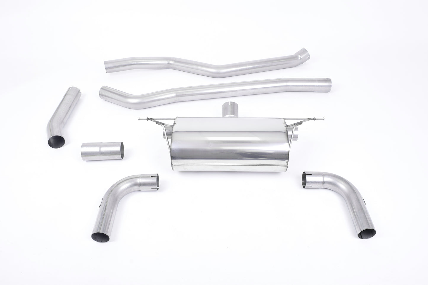 Milltek Non-Res Cat Back Exhaust Titanium for BMW 320iL M Sport F30 LWB (15-19)