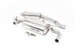 Milltek Resonated Cat Back Exhaust Polished for BMW M240i F22 LCI OPF (19-22)