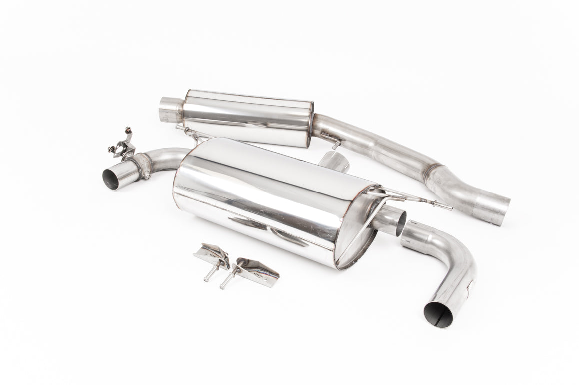 Milltek Resonated Cat Back Exhaust Polished for BMW M140i F20/F21 LCI (19-22)