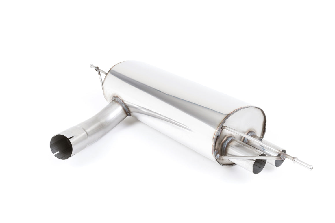 Milltek Rear Exhaust Silencer Polished Tips for BMW 125i F20/F21 B48 (16-19)