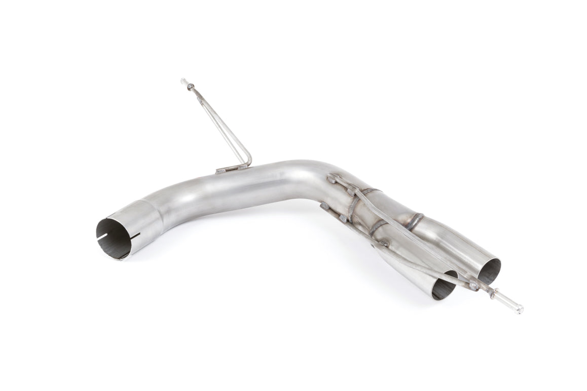 Milltek Rear Exhaust Silencer GT80 Polished for BMW 125i F20/F21 B48 (16-19)