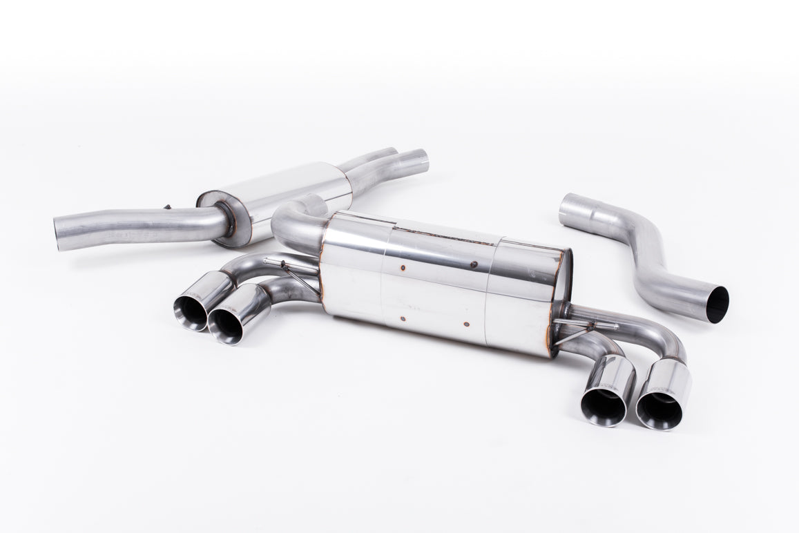 Milltek Resonated Secondary Cat Back Exhaust for BMW 1M Coupe E82 (11-12)