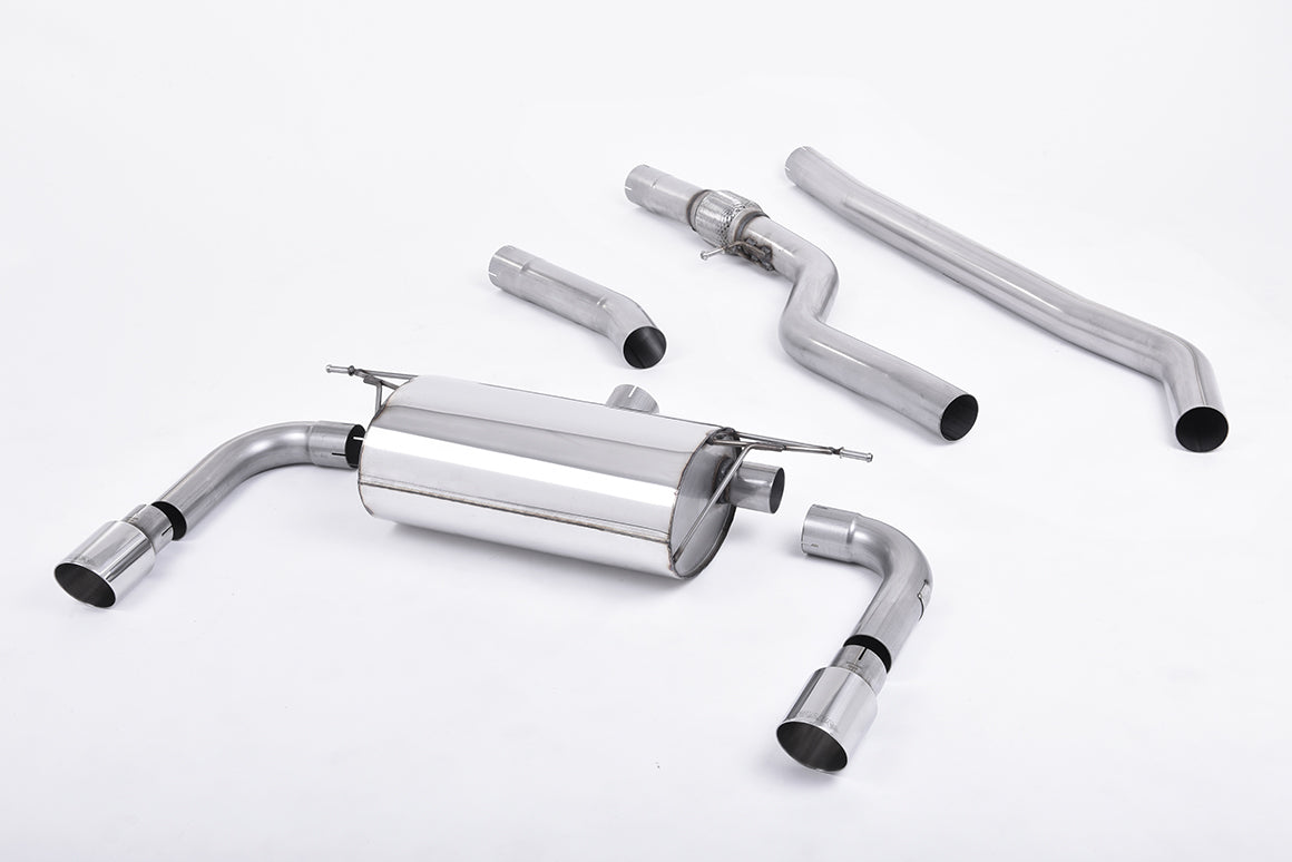 Milltek Non-Res Cat Back Exhaust for BMW F30 328i M Sport Auto (12-15)