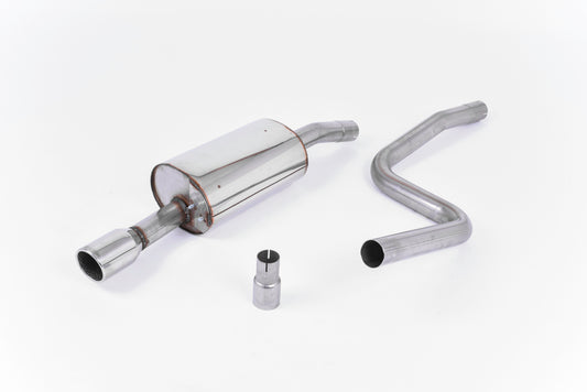 Milltek Cat Back Exhaust for Ford Fiesta Mk6 Zetec-S 1.6 16v (04-08)