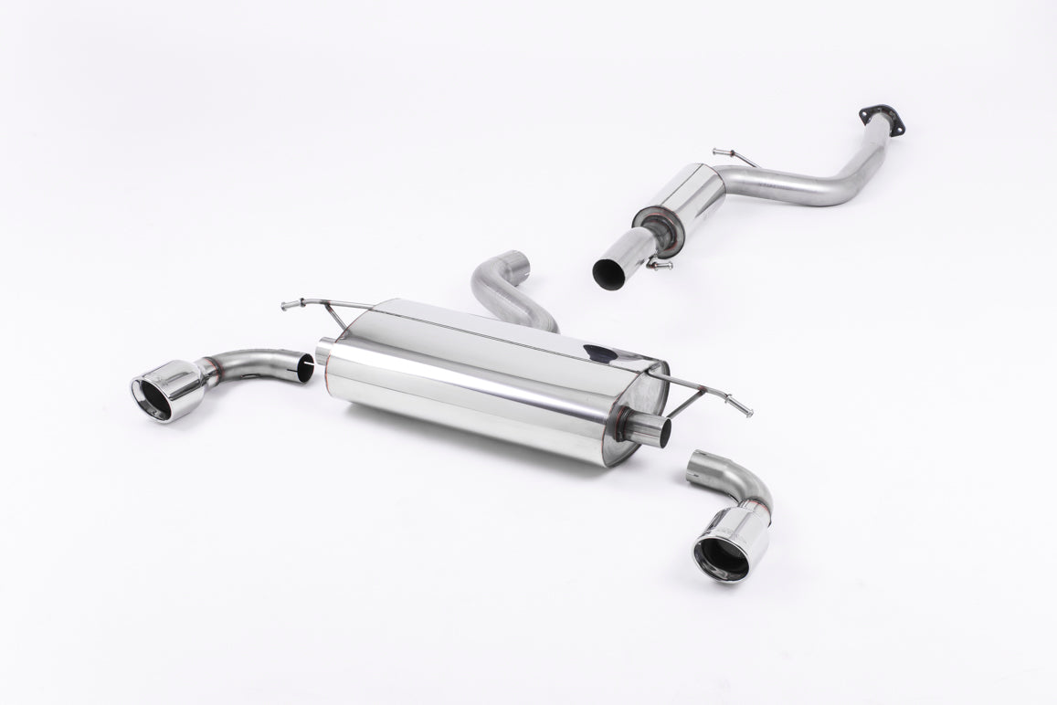 Milltek Resonated Cat Back Exhaust for Ford Focus Mk2 ST 225 (05-10)