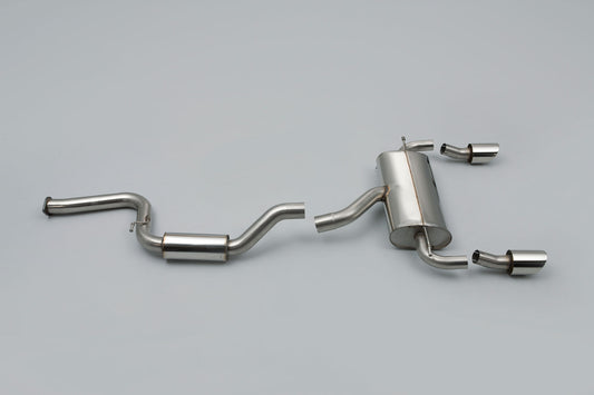 Milltek Resonated Cat Back Exhaust for Ford Focus Mk2 RS (09-10) EC Approved