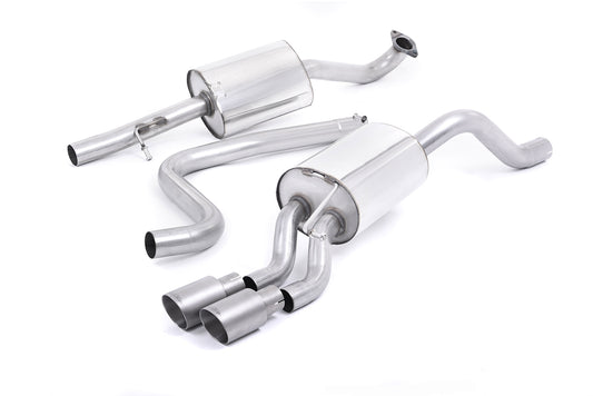 Milltek Resonated Cat Back Exhaust Titanium for Ford Fiesta Mk7/Mk7.5 1.0T 13-17