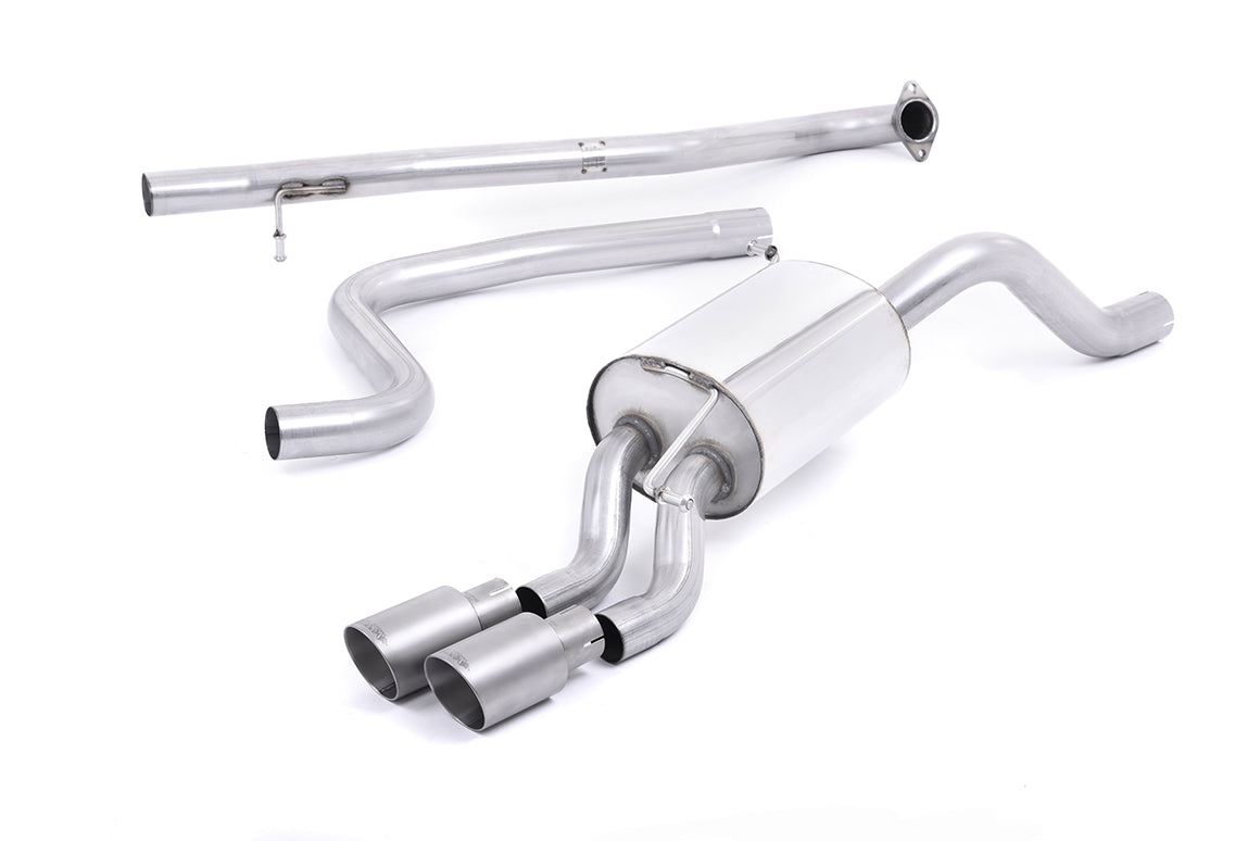 Milltek Non-Res Cat Back Exhaust Titanium for Ford Fiesta Mk7/Mk7.5 1.0T (13-17)