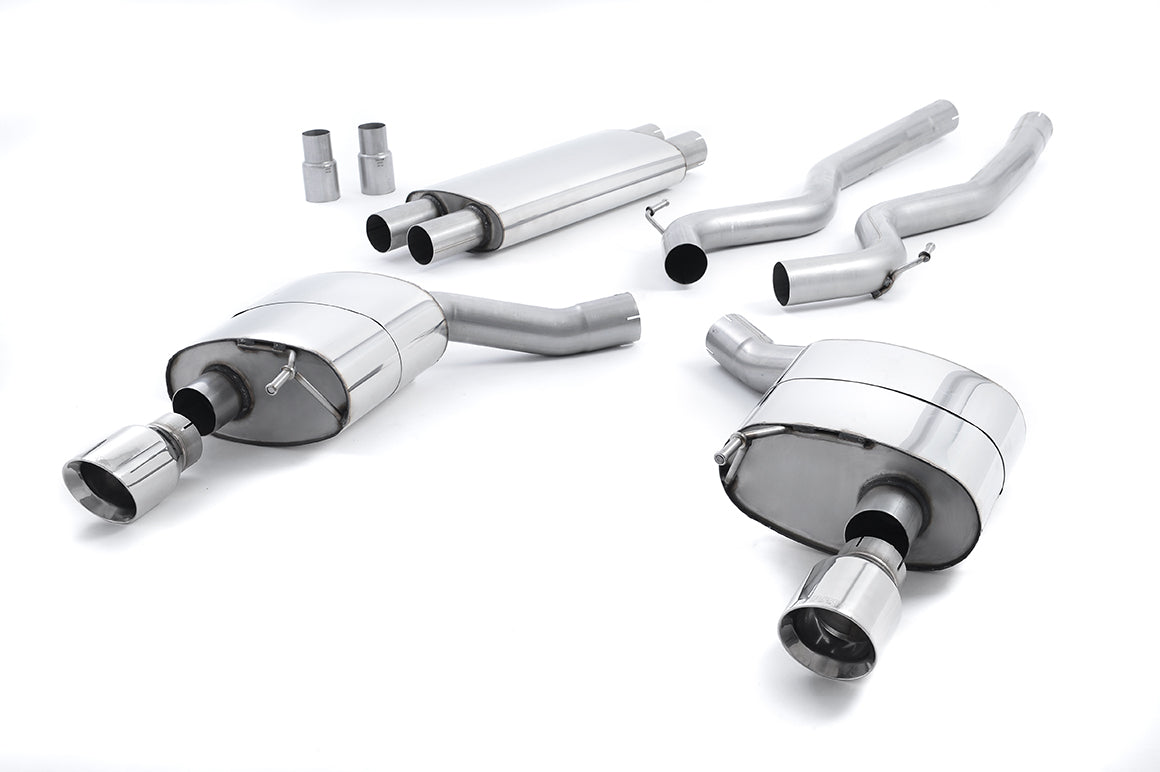 Milltek Resonated Cat Back Dual Exhaust for Ford Mustang V8 (15-18)