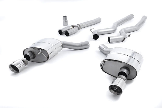 Milltek Non-Res Cat Back Exhaust GT100 Titanium for Ford Mustang 2.3 Fastback