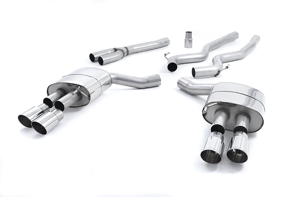 Milltek Non-Res Cat Back Exhaust GT90 for Ford Mustang 2.3 Fastback (15-18)