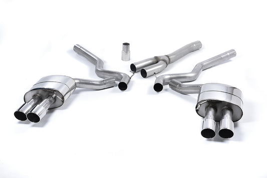 Milltek Resonated Cat Back Exhaust GT90 for Ford Mustang 2.3 Fastback (15-18)