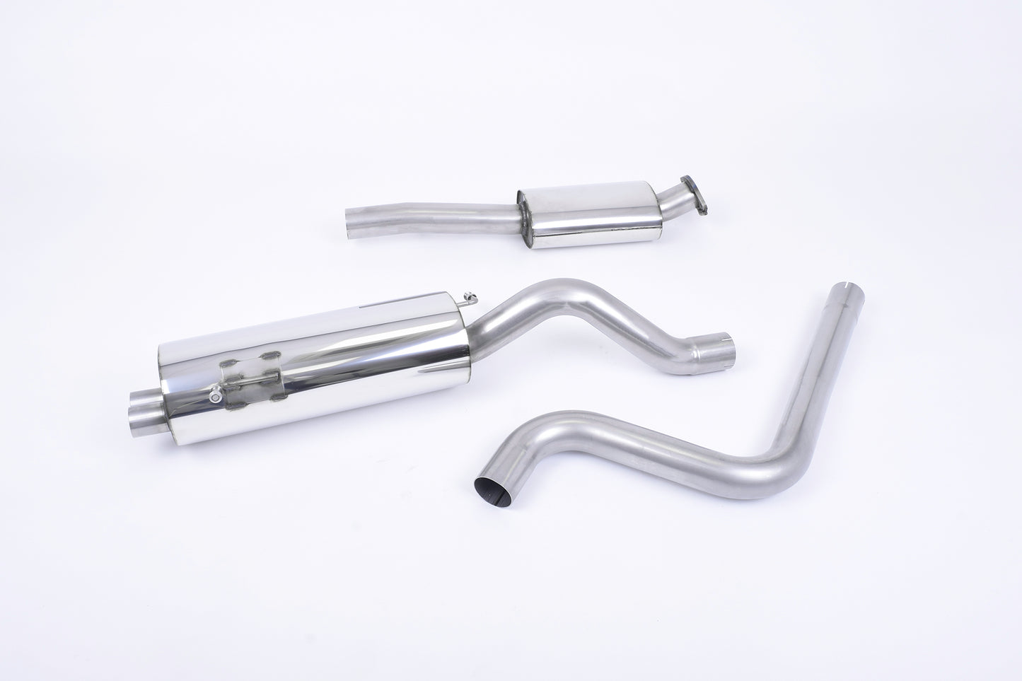 Milltek Resonated Cat Back Race Exhaust Burn Titanium for Fiesta ST Mk7/Mk7.5