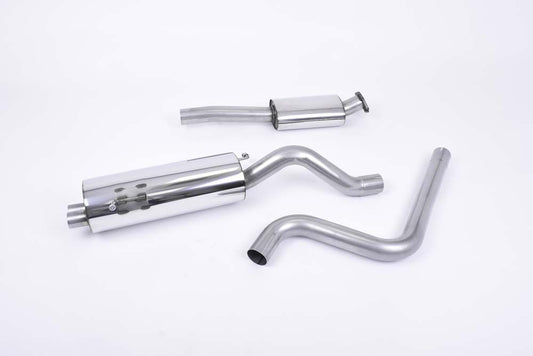 Milltek Resonated Cat Back Race Exhaust Carbon for Ford Fiesta ST Mk7/Mk7.5