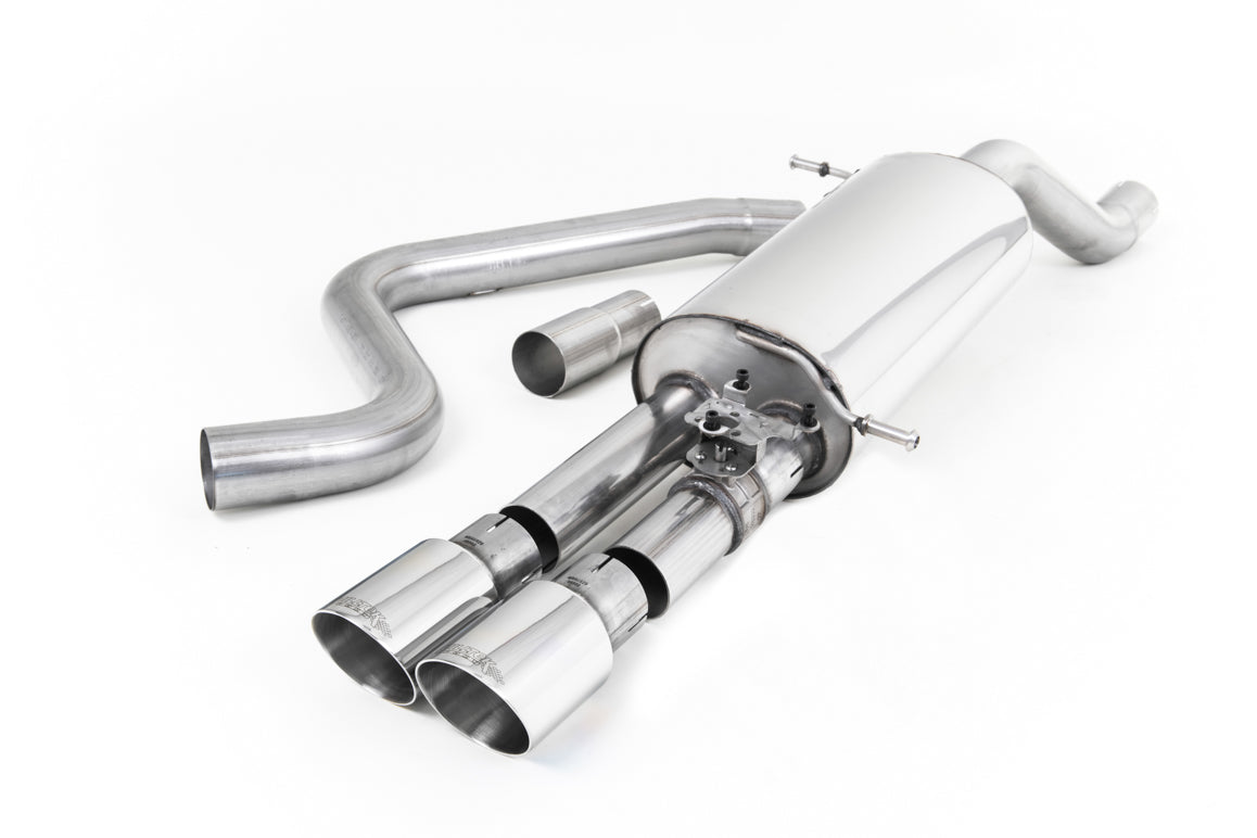 Milltek Cat Back Exhaust Polished Tips for Ford Fiesta Mk8 ST 1.5 (18-20)