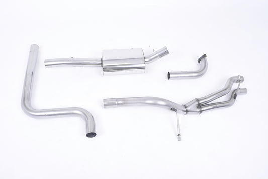 Milltek Cat Back Exhaust Burnt Titanium for Ford Fiesta Mk7/Mk7.5 EcoBoost 13-17