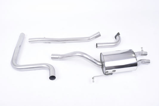 Milltek Non-Res Cat Back Exhaust Carbon for Ford Fiesta Mk7/Mk7.5 1.0T (13-17)