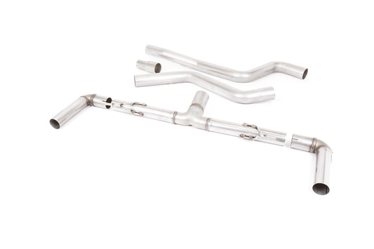 Milltek OPF Back Race Exhaust Polished Tips for Ford Focus Mk4 ST (19-22)