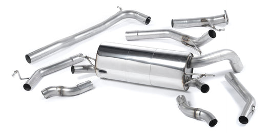 Milltek Non-Res Cat Back Exhaust for Honda Civic Type R FN2 (06-12) (07-12)