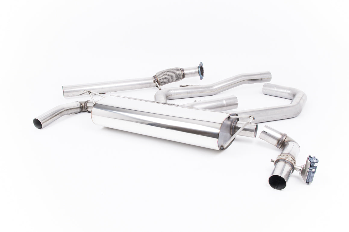 Milltek Non-Res Cat Back Exhaust Burnt Titanium for Hyundai i30N Performance