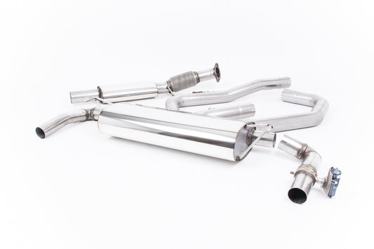 Milltek Resonated Cat Back Exhaust Burnt Titanium for Hyundai i30N Performance