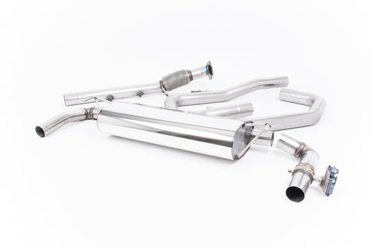 Milltek GPF Back GPF Delete Exhaust Carbon for Hyundai i30 N Perf F-back (19-22)