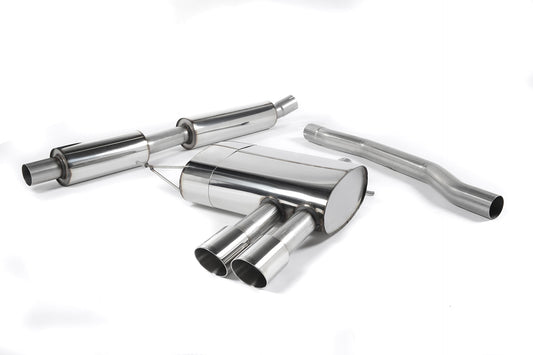 Milltek Resonated Cat Back Exhaust Polished Tips for Mini Cooper S F56 (14-18)