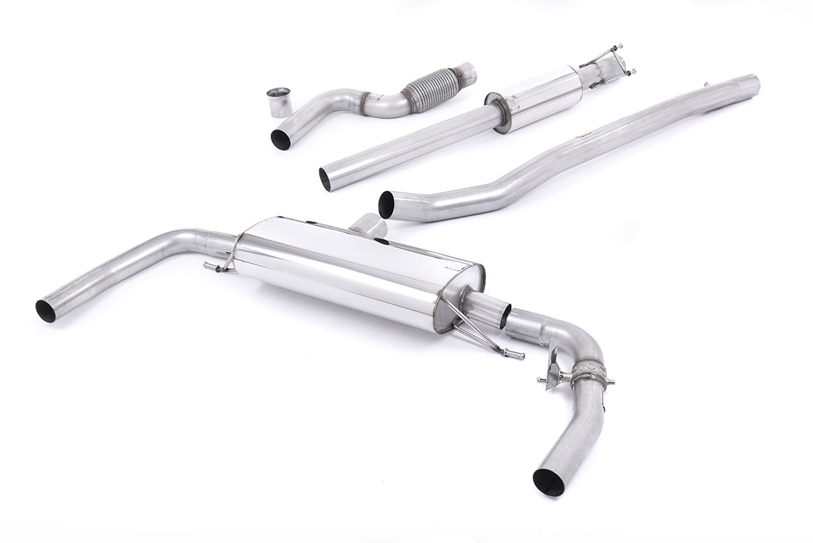 Milltek Resonated Cat Back Exhaust for Mercedes CLA45 AMG (13-18)
